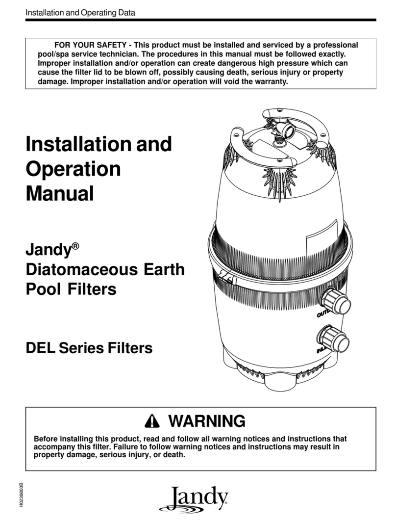 Jandy DEL Series User manual