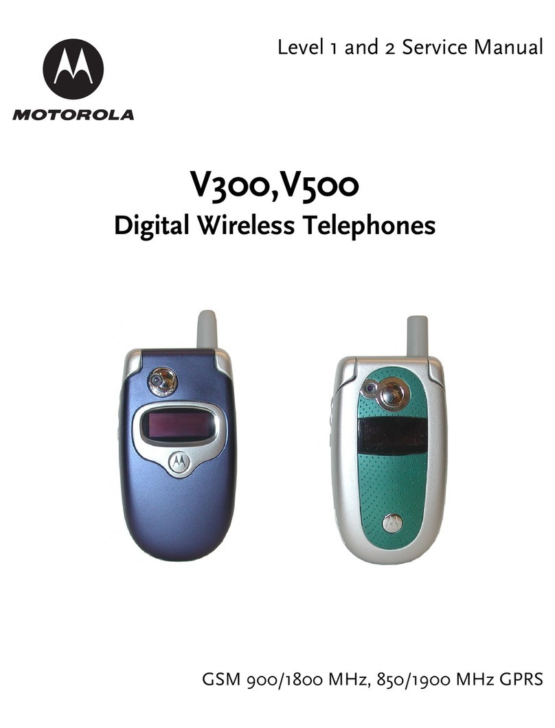 Motorola V300 - Cell Phone 5 MB User manual