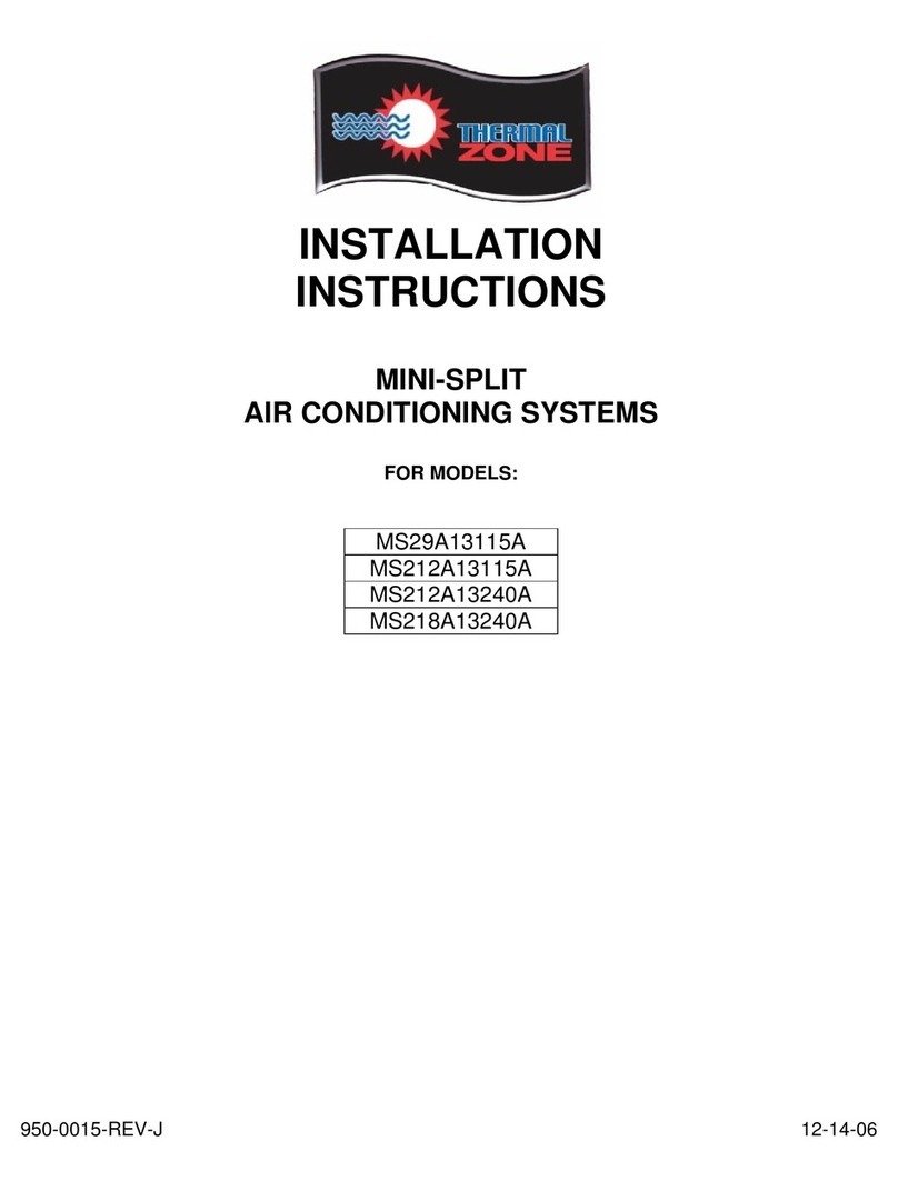 Thermal Zone MS29A13115A User manual