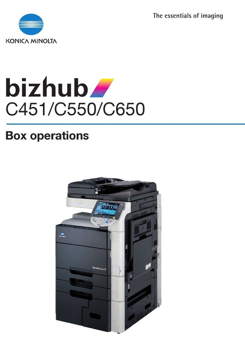 Konica Minolta bizhub C451 User manual