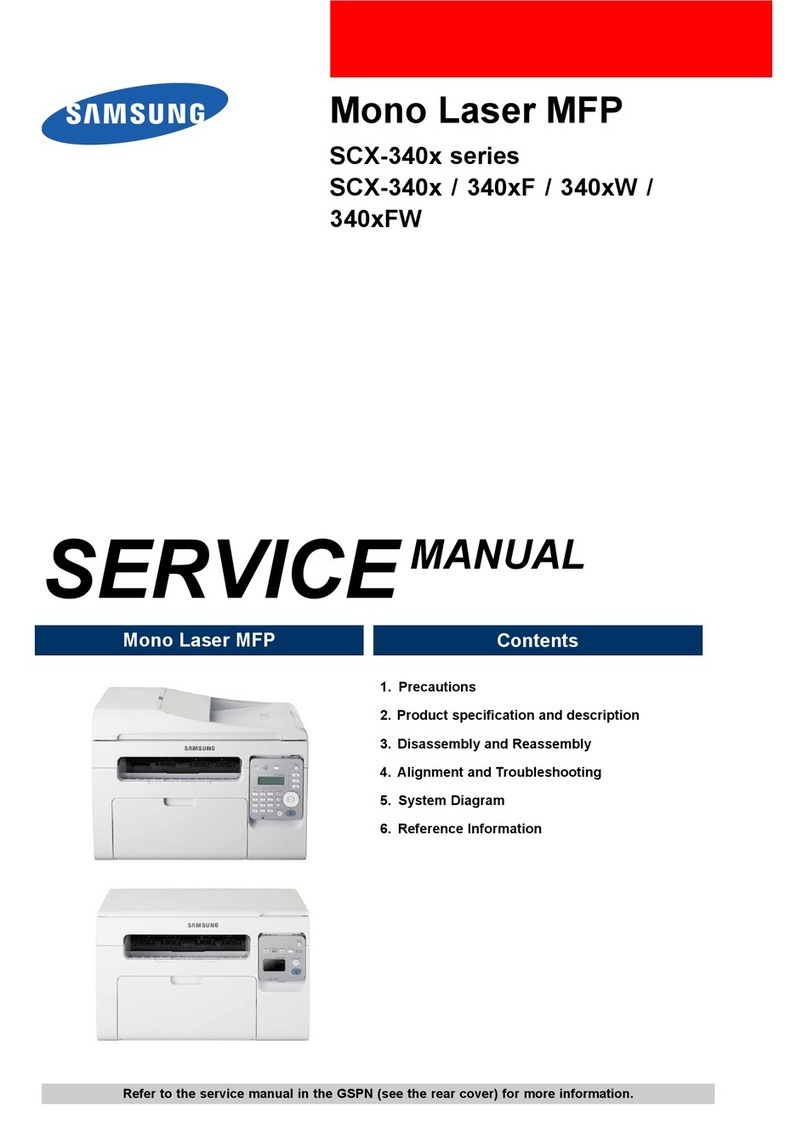Samsung SCX-340x Series User manual
