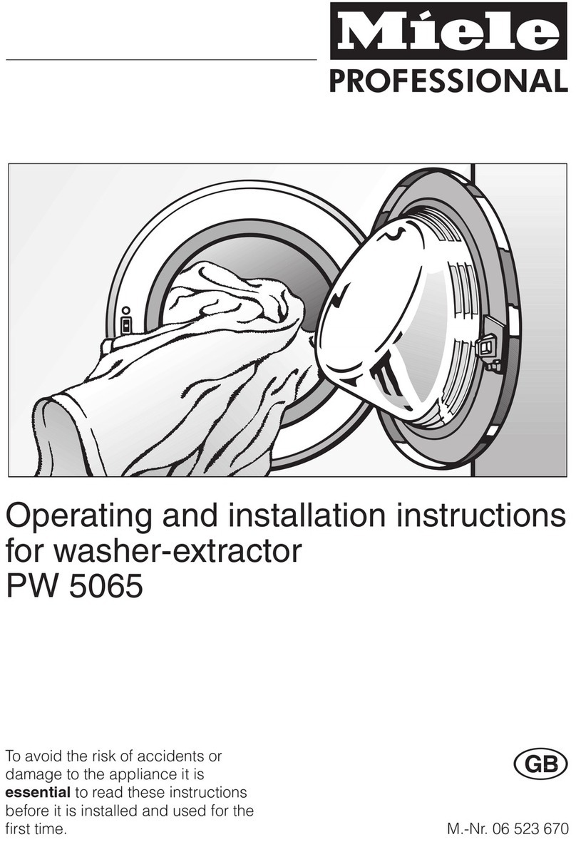 Miele PW 5065 User manual