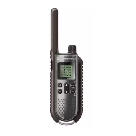 Motorola TLKR T7 User manual
