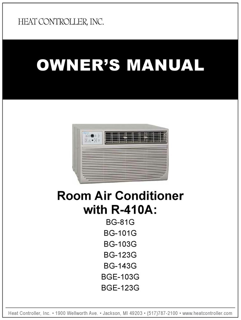 Heat Controller BG-81G User manual