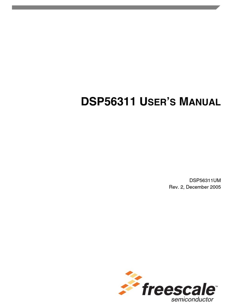 Freescale Semiconductor DSP56311 user manual