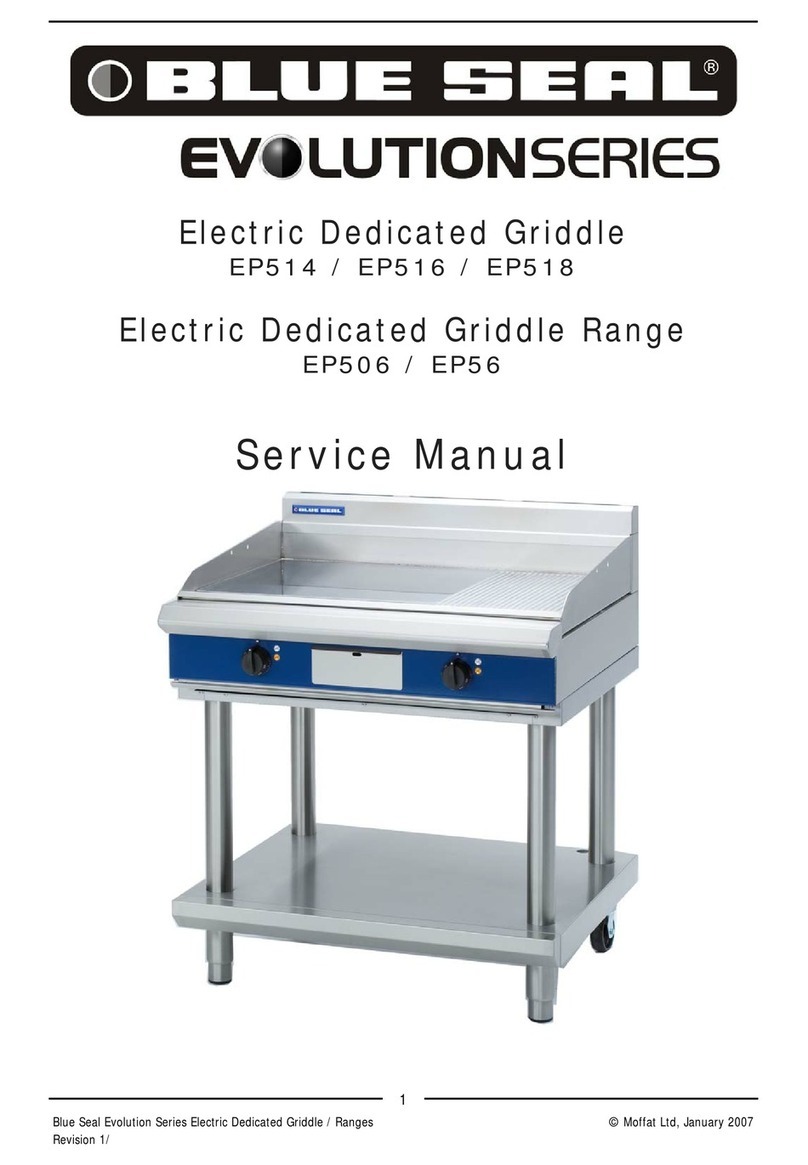 Blue Seal Evolution EP514 User manual