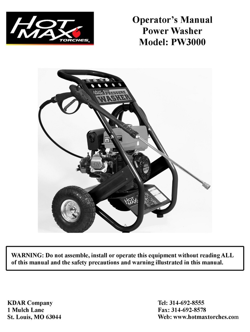 Hot Max PW3000 User manual