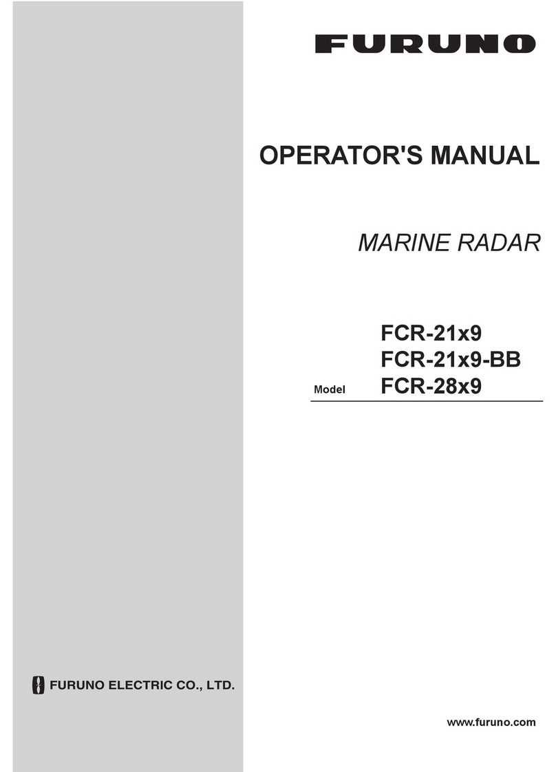 Furuno FCR-21x9-BB Operator's manual
