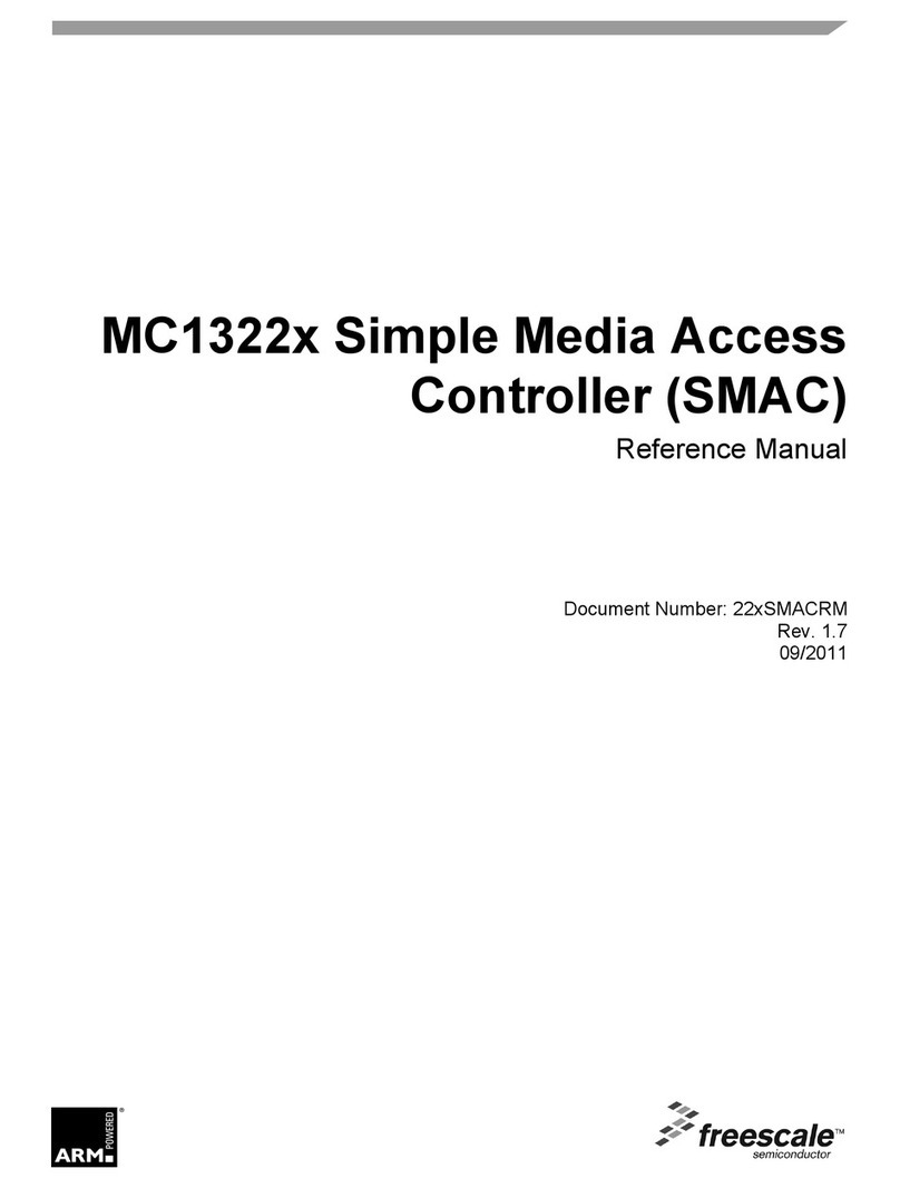 Freescale Semiconductor MC1322x User manual