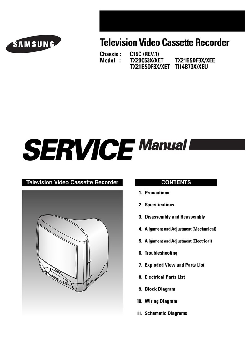 Samsung TX20C53X/XET User manual