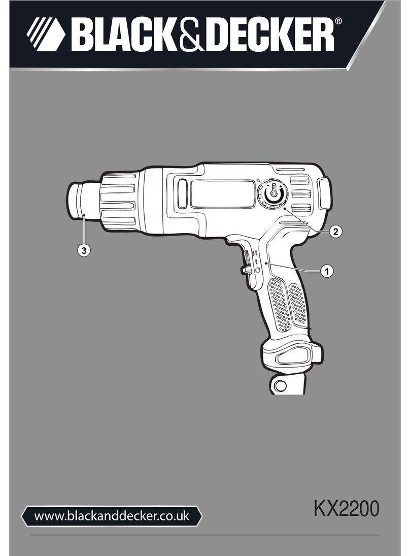 Black & Decker KX2200 User manual