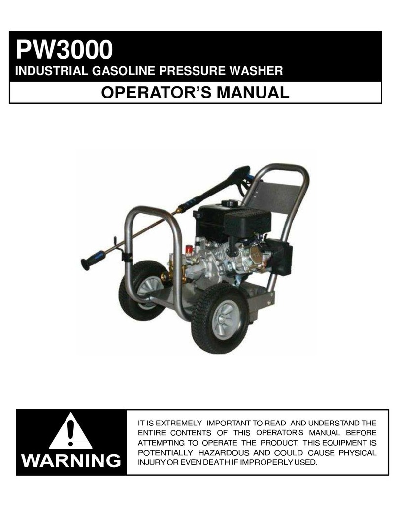 American Fab PW3000 ALUMINUM Operator's manual