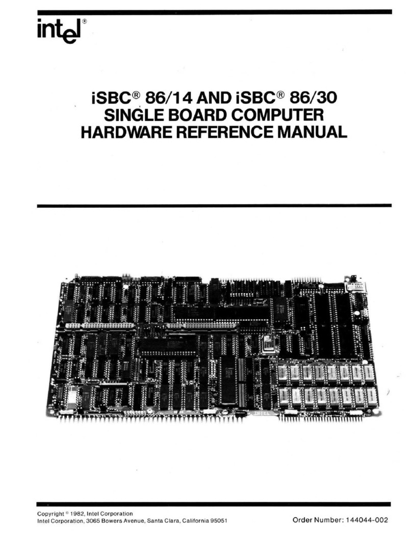 Intel iSBC 86/14 Quick user guide