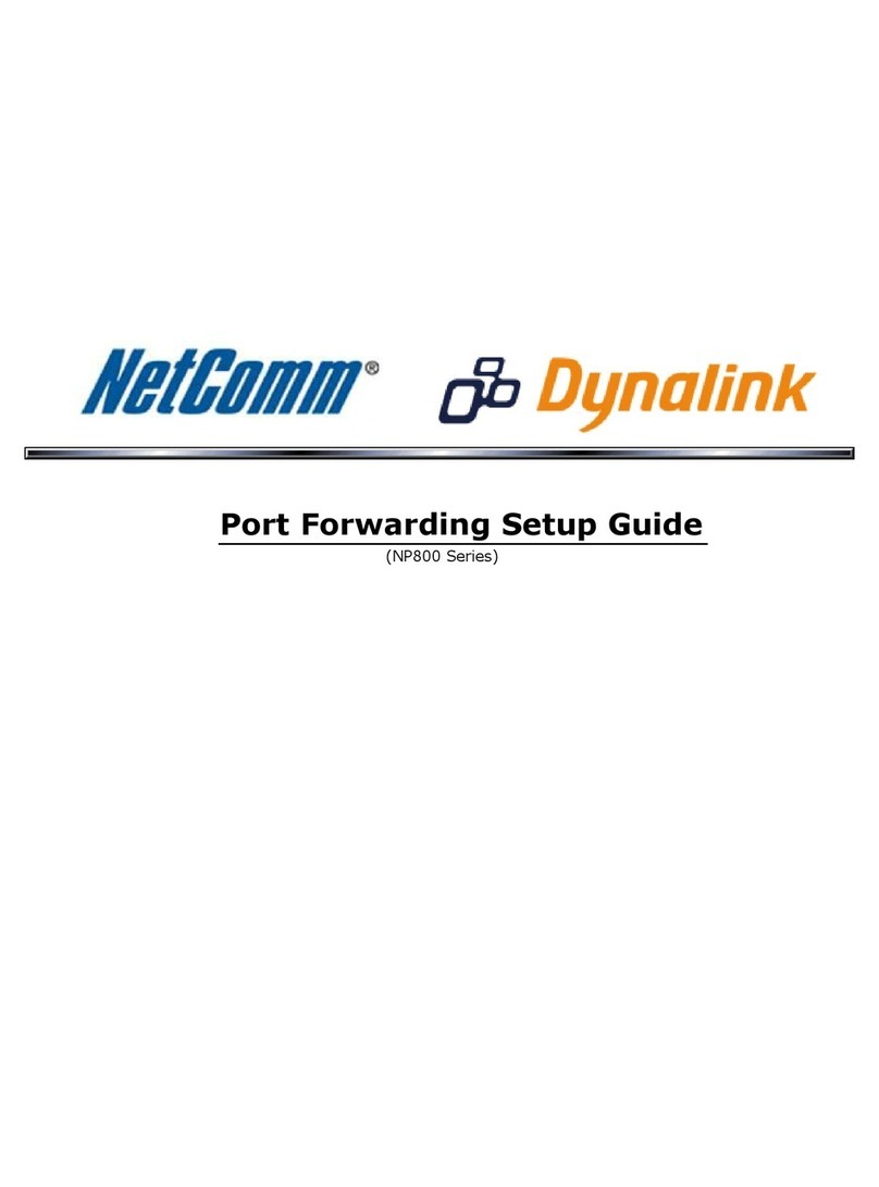 NetComm Dynalink NP800 Series User manual