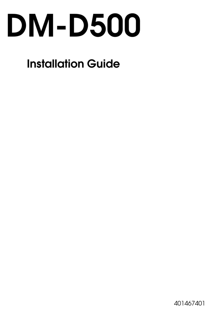 Epson DM-D500 Series User manual Epson DM-D500 Series User manual