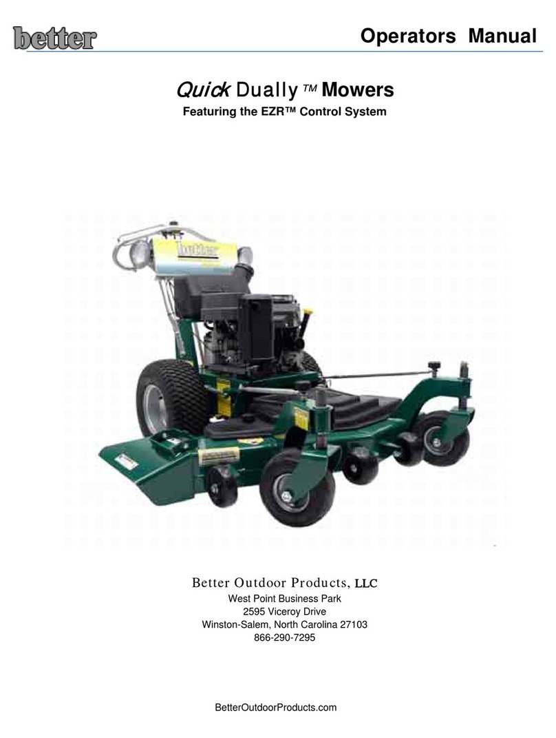 Better Quick Dually Operator's manual