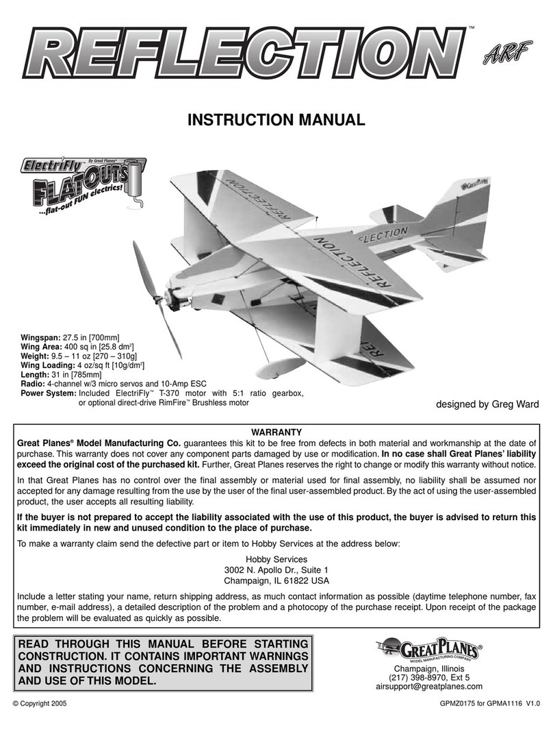 electrifly reflection User manual