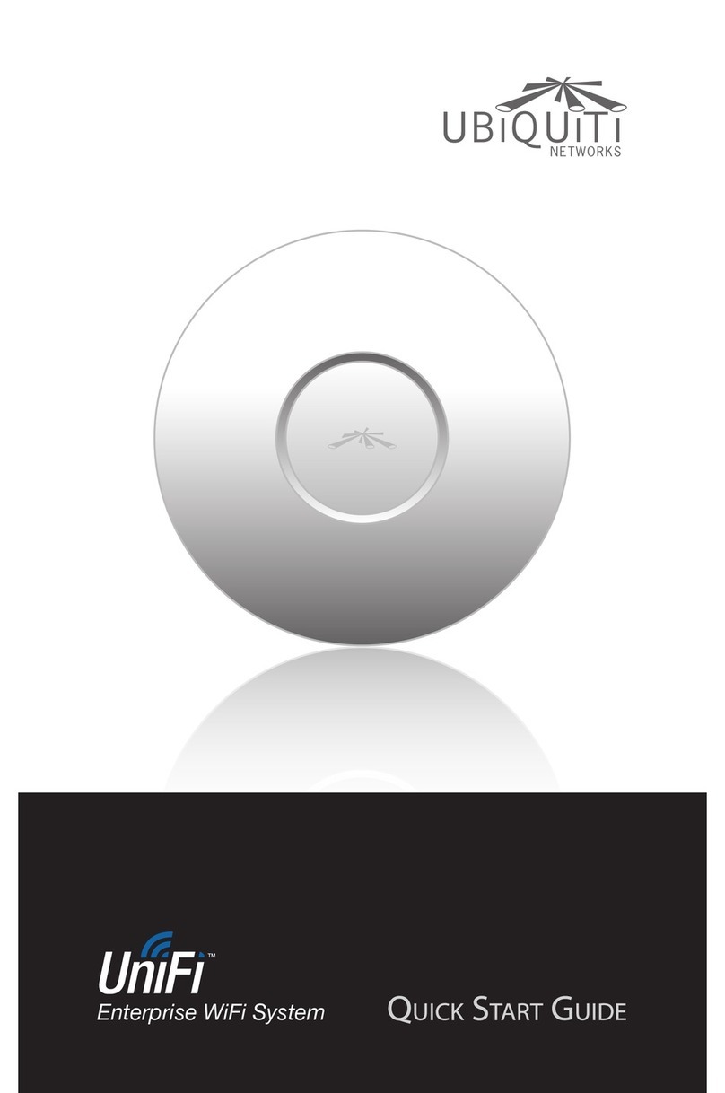 Ubiquiti UniFi User manual Ubiquiti UniFi User manual