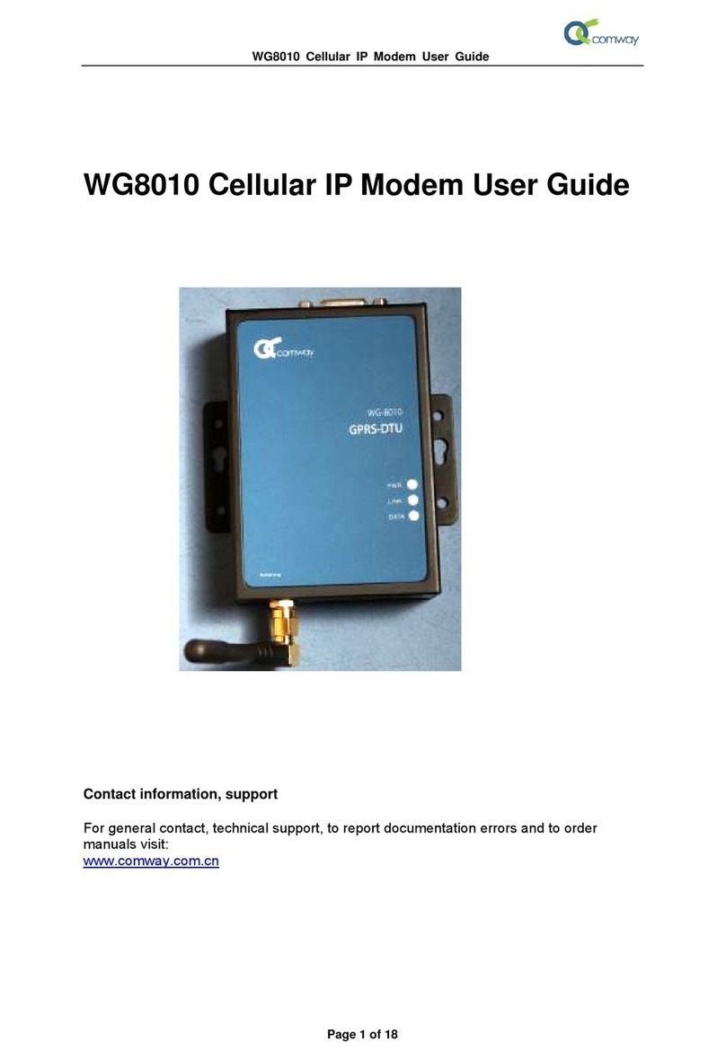 Comway WG8010 user guide