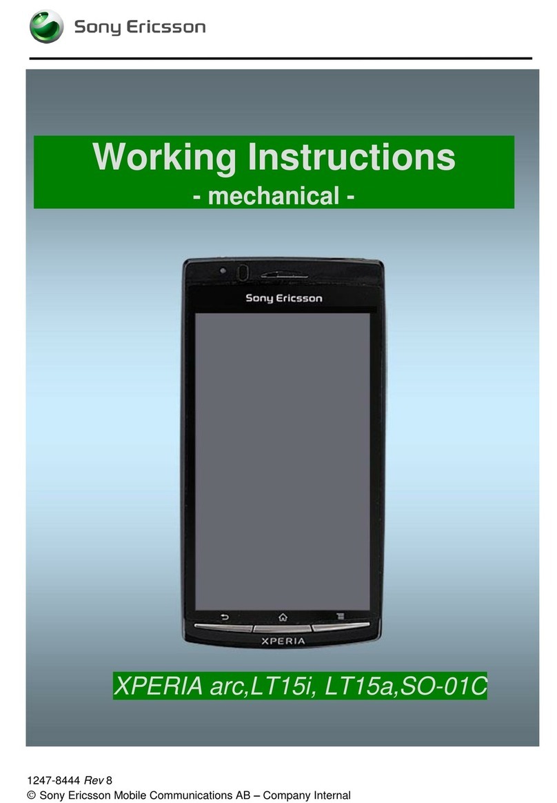 Sony Ericsson XPERIA arc User manual