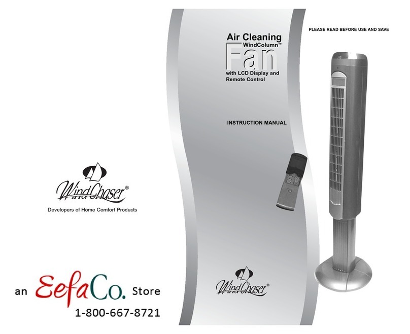 Wind Chaser WindColumn WP-PA2615 User manual