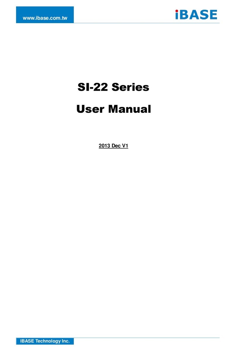 IBASE Technology SI-22 Series User manual