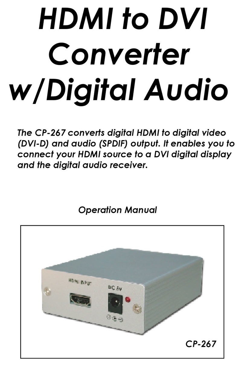 CYP CP-267 Operation manual