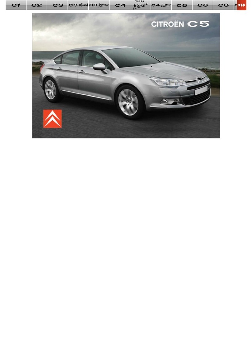 CITROËN C5 2013 User manual CITROËN C5 2013 User manual