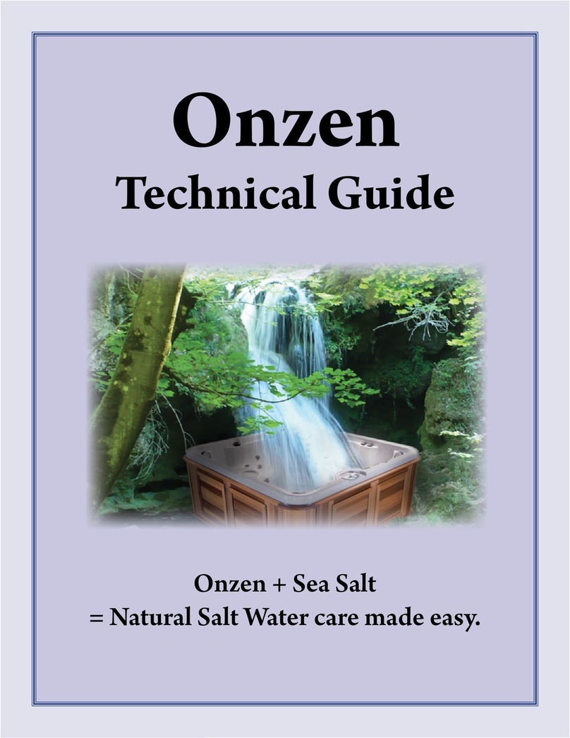 Arctic Spas Onzen Technical guide
