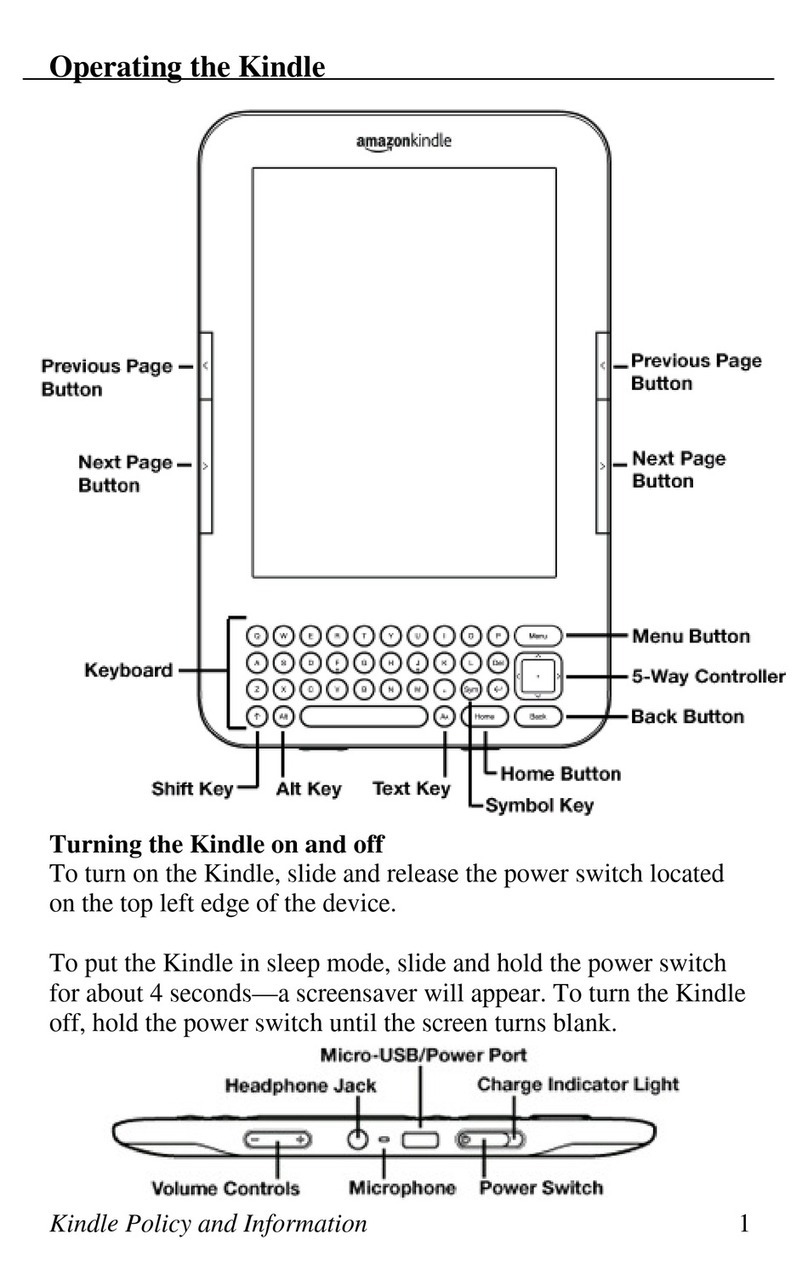 Amazon Kindle Fire User manual