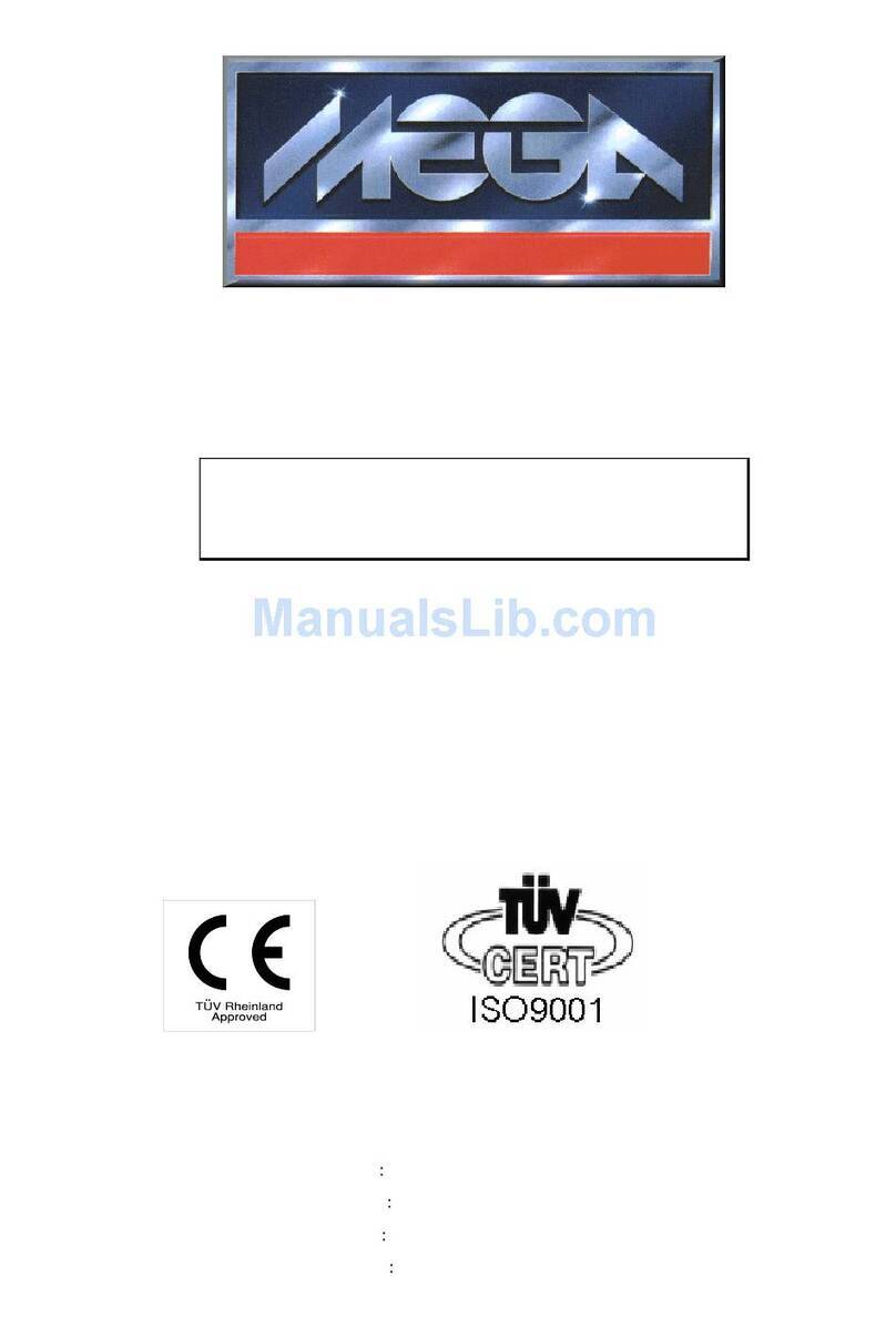 Mega BS-760M instruction manual