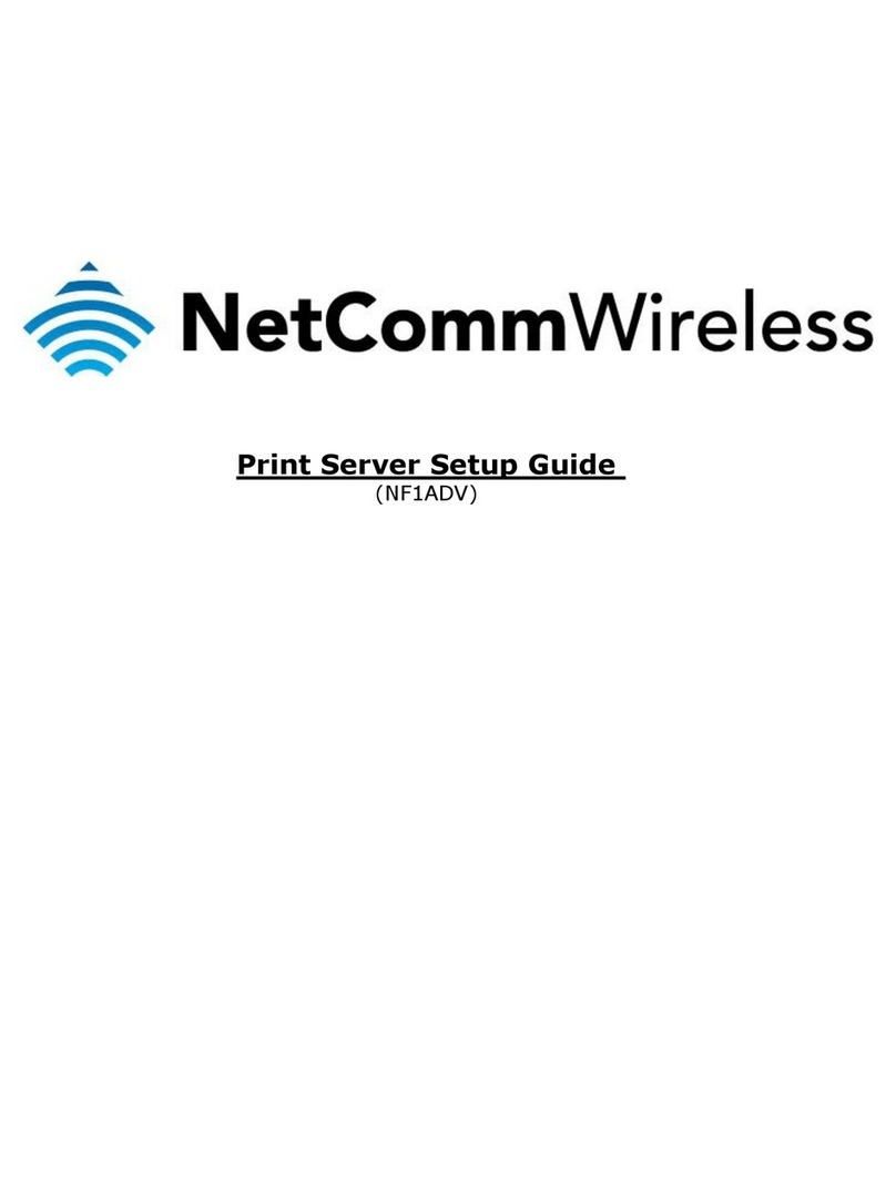 NetComm FIBRE NF1ADV User manual