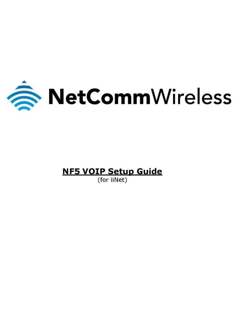 NetComm NF5 User manual