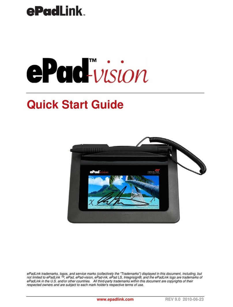 ePadLink ePad Vision quick start guide