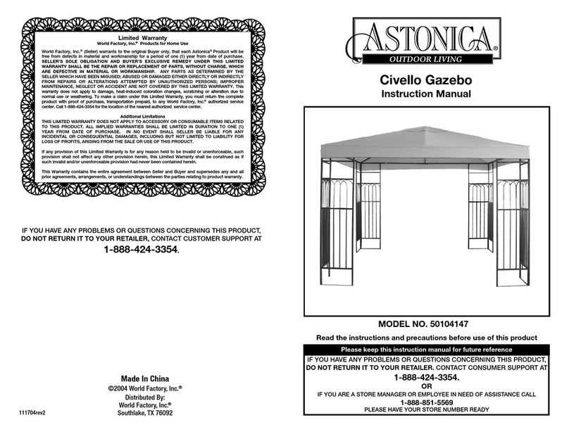 Astonica 50104147 instruction manual Astonica 50104147 instruction manual