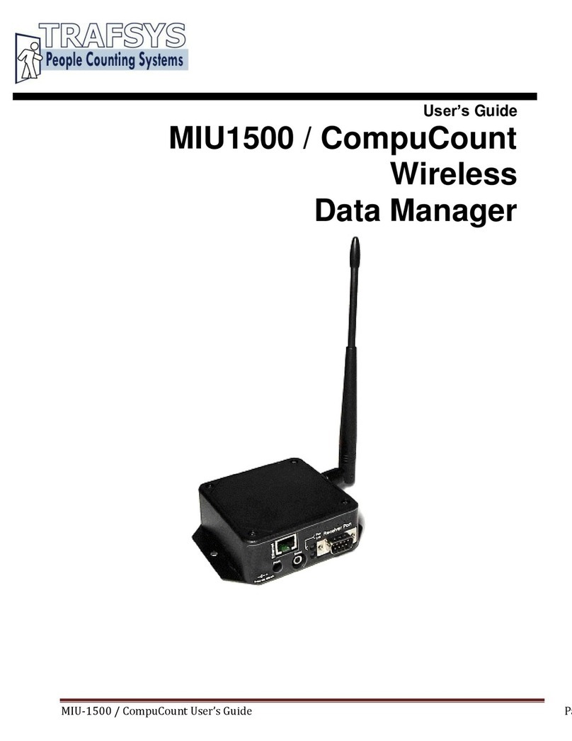 TrafSys MIU1500 user guide