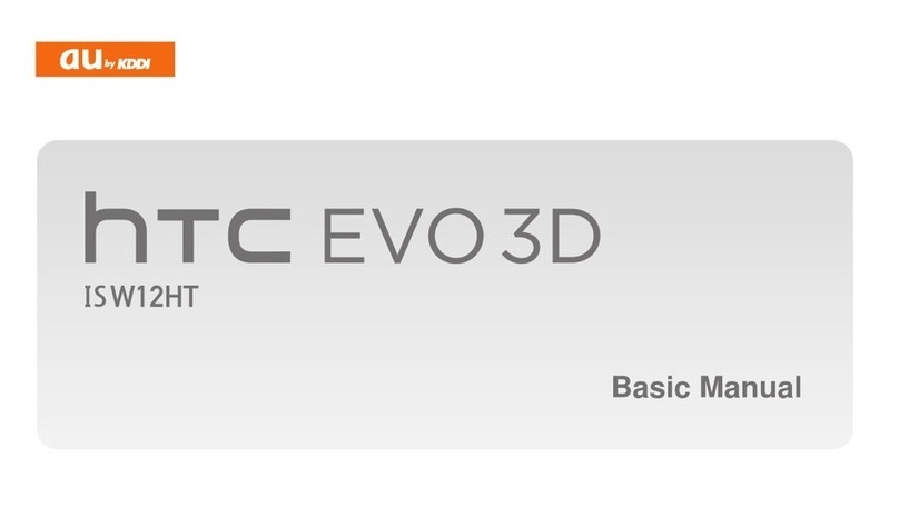 HTC HTC EVO 3D Basic Manual
