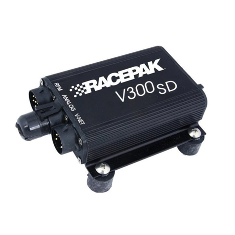 Racepak V-NET V300 Instruction manual