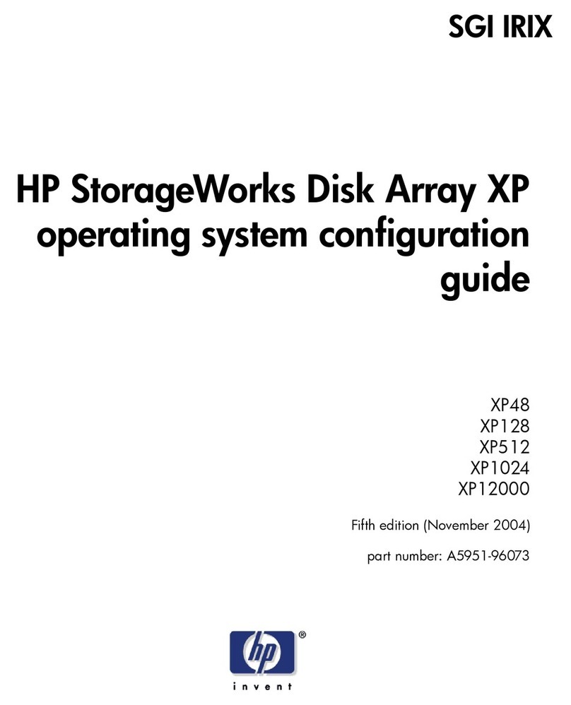 HP StorageWorks XP48 - Disk Array User manual