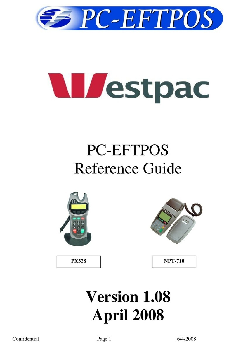 Westpac PC-EFTPOS PX328 reference guide