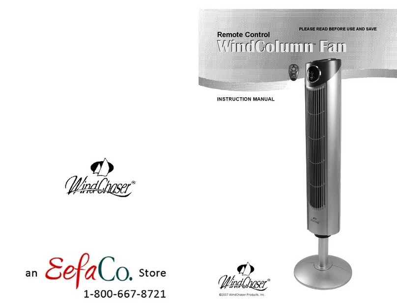 Wind Chaser WindColumn User manual
