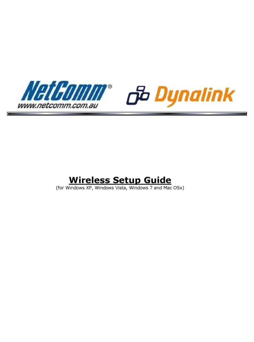 NetComm Dynalink WSG-NP804n User manual