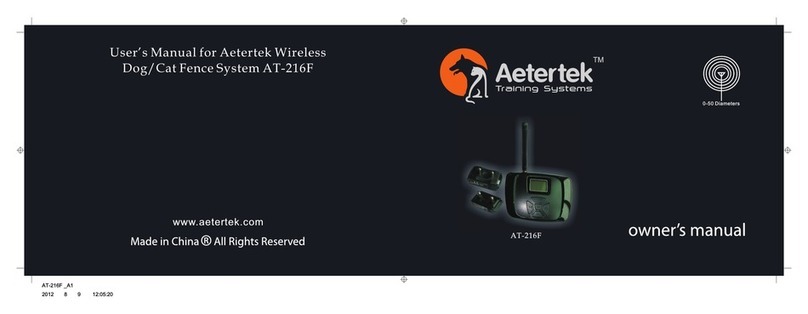 Aetertek AT-216F User manual Aetertek AT-216F User manual