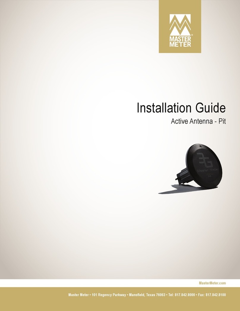 Master Meter Active Antenna Pit installation guide