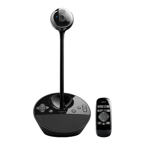 Logitech ConferenceCam BCC950 User manual