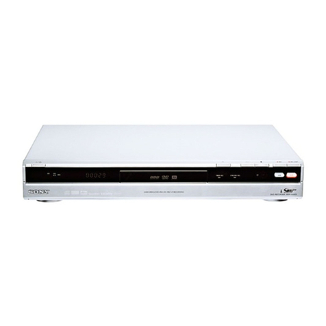 Sony RDR-HX825 Service manual