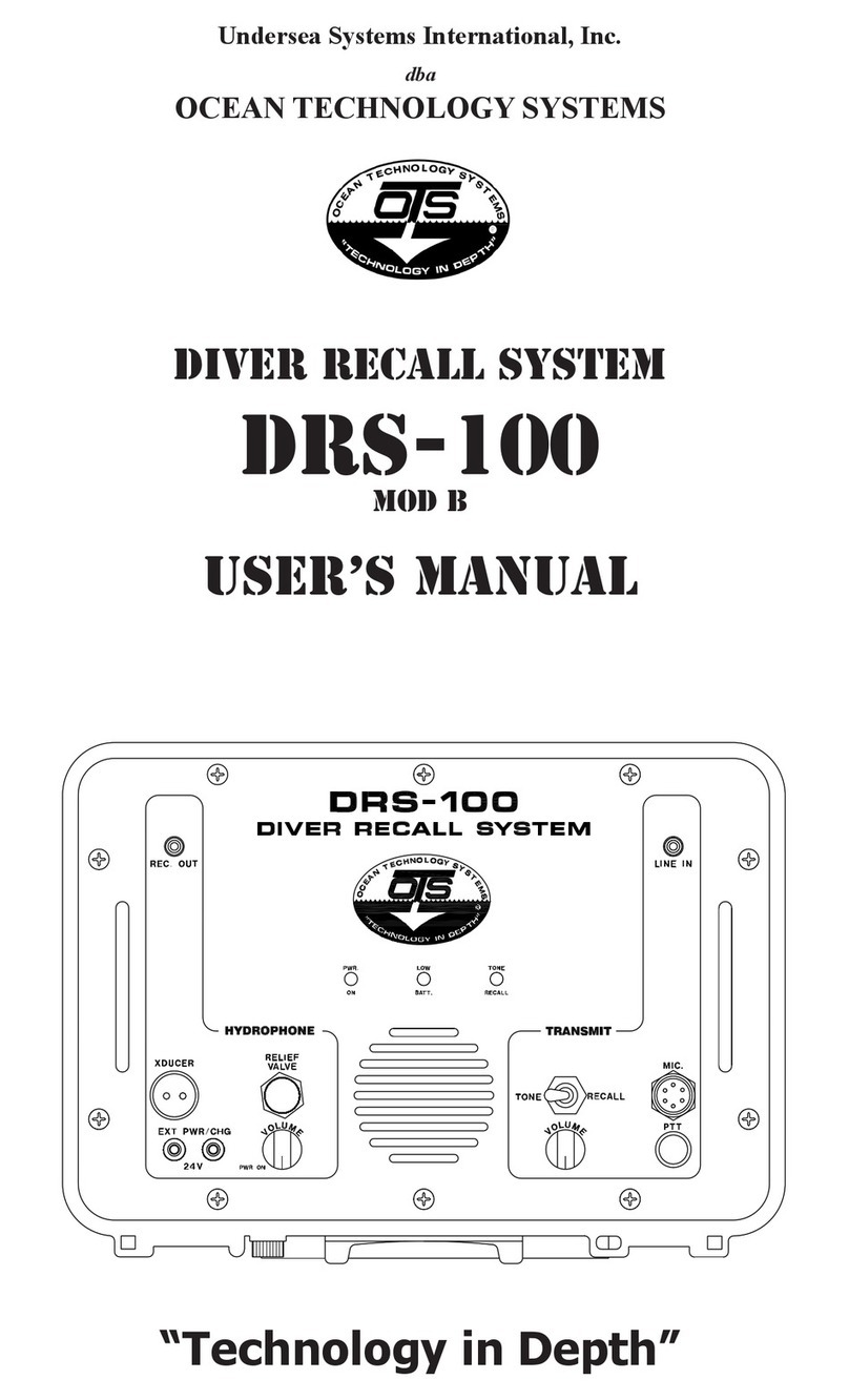 OTS DRS-100 Mod B user manual OTS DRS-100 Mod B user manual