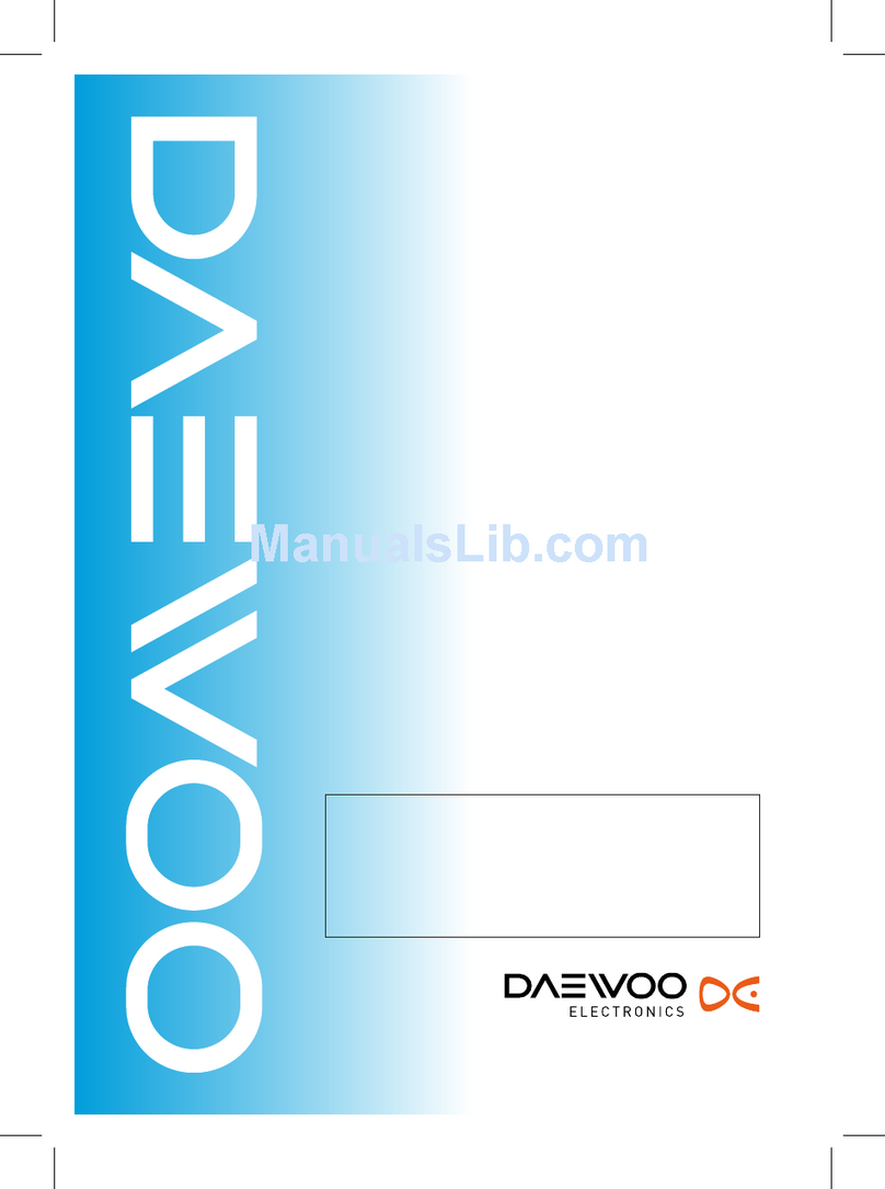Daewoo DWC-LU1011 User manual Daewoo DWC-LU1011 User manual