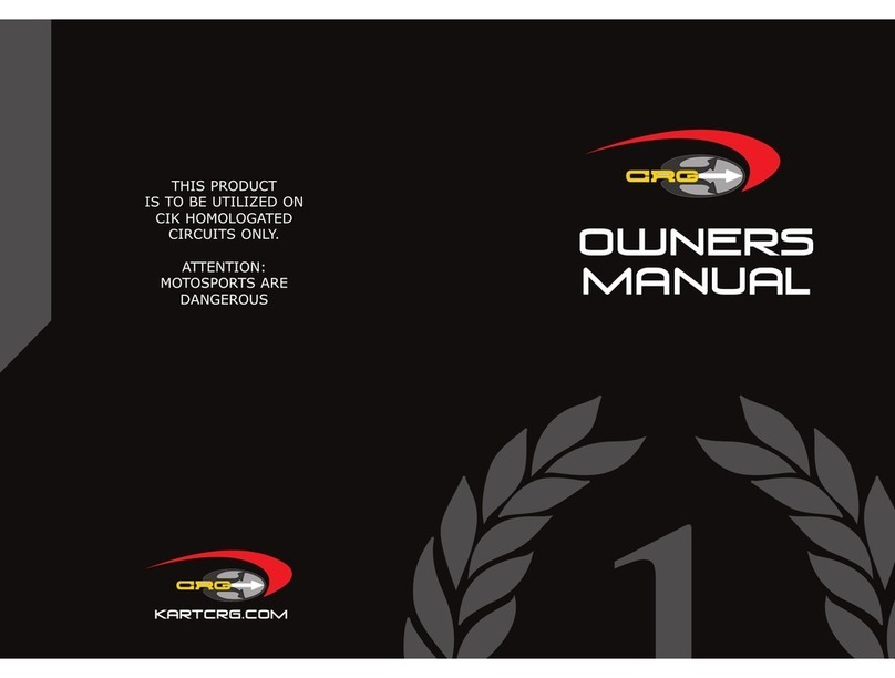 CRG MINIKART 60CC User manual