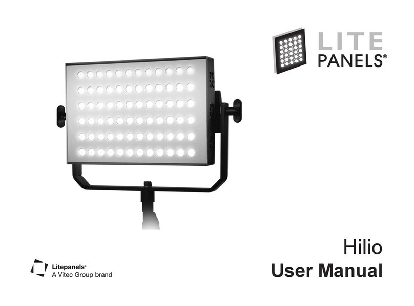 Litepanels Hilio user manual